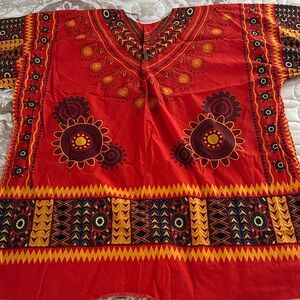 Men’s Spirit Halloween Dashiki Tribal Top